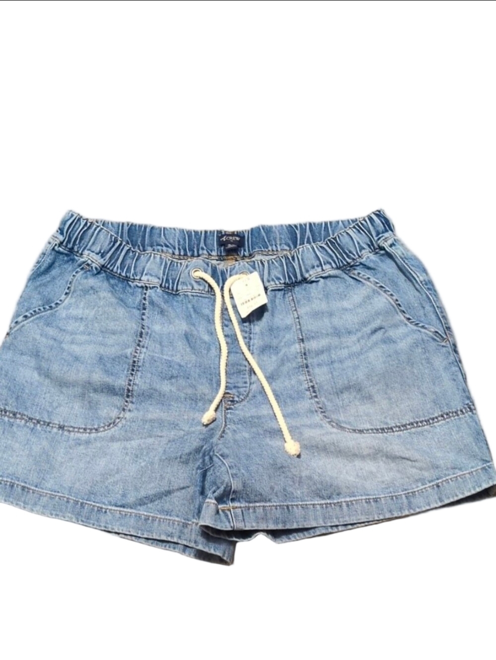 J. Crew Denim drawstring shorts Size 30